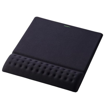 ELECOM Mauspad mit integrierter Handballenauflage breit COMFY MP-ACF001WBK