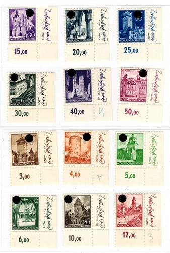 GG 40/51Br Mint Uniform Con Designer MNH MINT