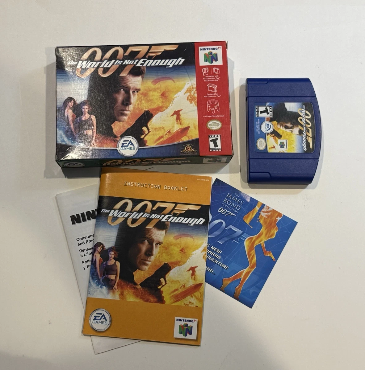 007: World Is Not Enough N64 Games for sale | eBay