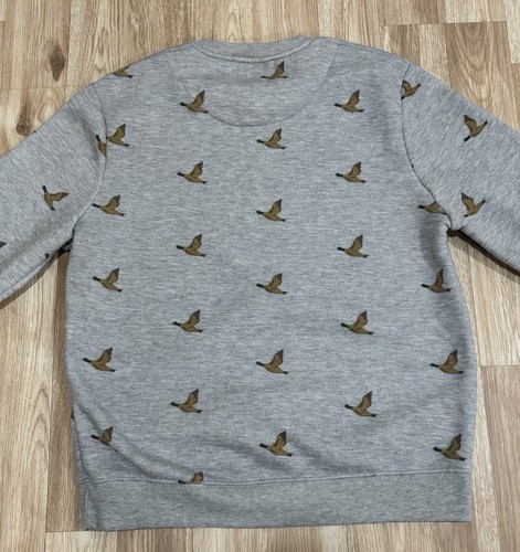 brooklyn standard Mens Gray Duck Long Sleeve Sweater Size Large  - Picture 15 of 16