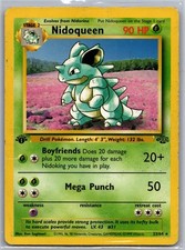 1999 Pokémon Unlimited - TCG Jungle Nidoqueen Base 1st Edition 23/64 on eBay