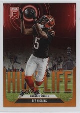 2025 Panini Donruss Elite High Life Orange 40/199 Tee Higgins #6 1cz3