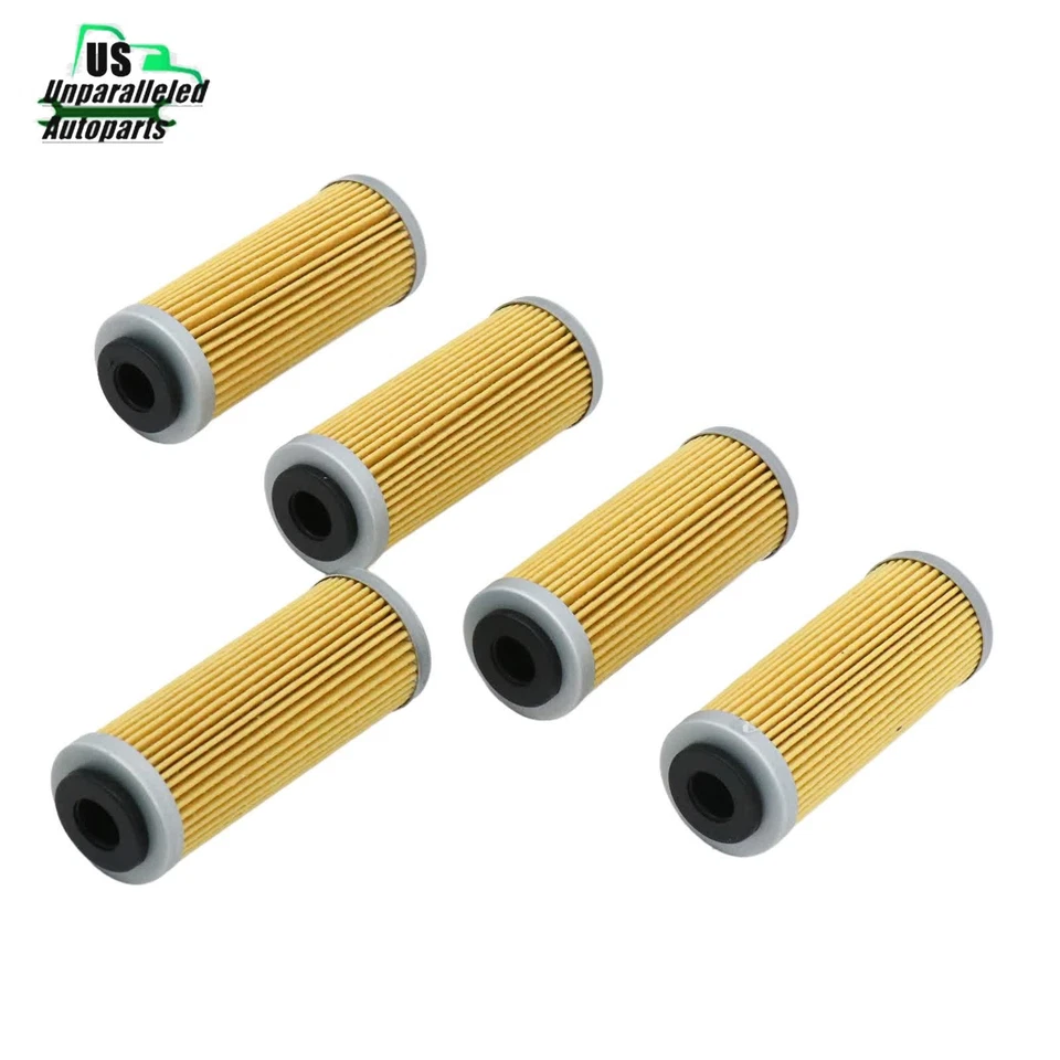 Filtro de aceite 5 piezas para KTM 450 EXC-R 400 XC-W 450 SX-F Husqvarna FX350 FS450 FE501 Foto 3 de 4