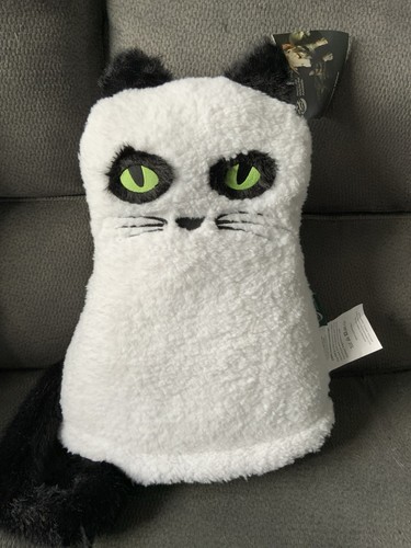 TK Maxx Halloween Large Cushion Ghost Cat 48cmx36cm Decorative Pillow NEW - Picture 2 of 12