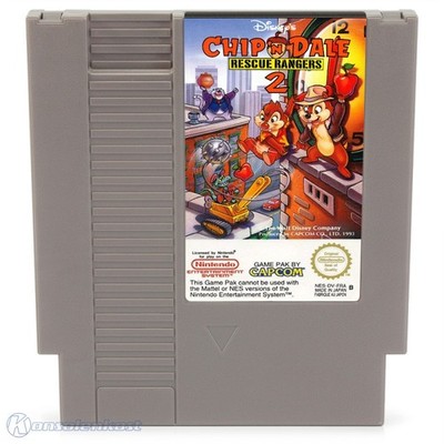 Nintendo NES Spiel - Chip'n Dale: Rescue Rangers 2 PAL-B Modul