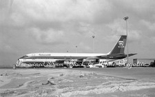 Ambassadair Boeing 720-025 N8711E, c1970s, B&W Negative, Aviation Aircraft