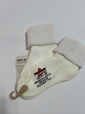 VTG Socks Youth 1-5 Wigwam Cuffi Jr. Turn Down Terry Cuff NOS 80s 90s USA
