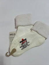 VTG Socks Youth 1-5 Wigwam Cuffi Jr. Turn Down Terry Cuff NOS 80s 90s USA