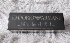 Armani He EDT 100ml Men's Eau de Toilette New Authentic Fragrance