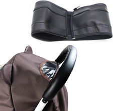 Rivestimento per Passeggino in Pelle PU, Copri Maniglia per Passeggino Con Cerni