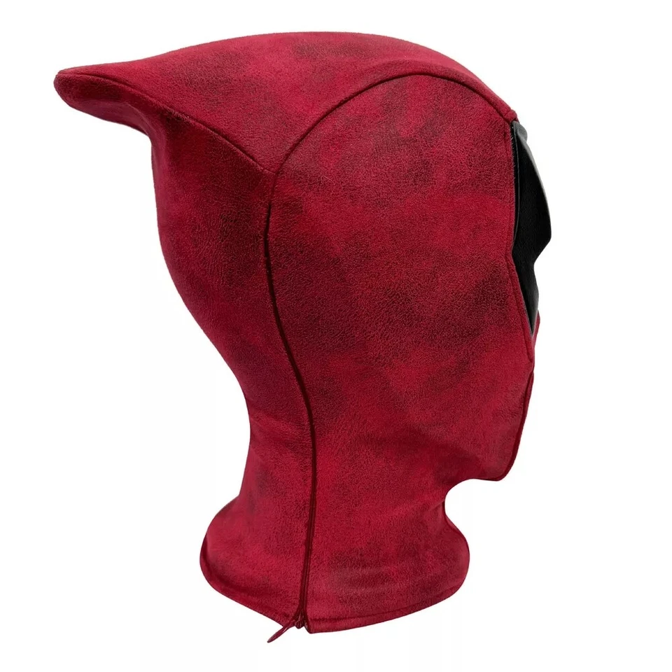 Deadpool Cosplay Red Mask with Shell Costume Accessory Helme Birthday Gifts - Image 4 of 4