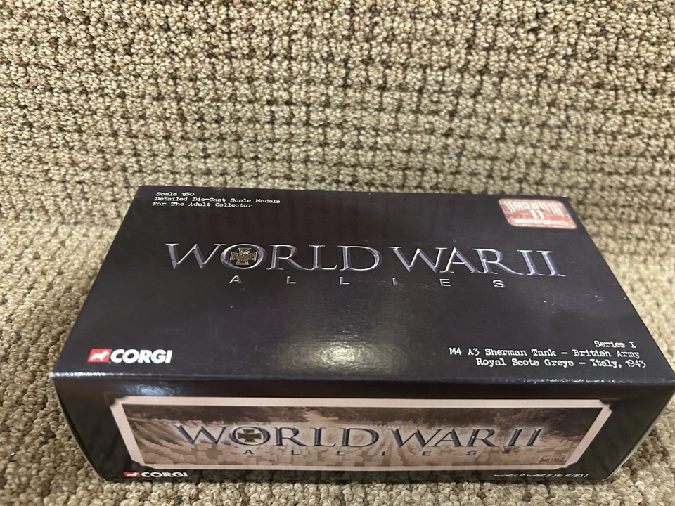 Corgi 1:50 British M4A3 Sherman, Royal Scots Greys, Italy 1943, No. CC51004 - Image 2 of 4