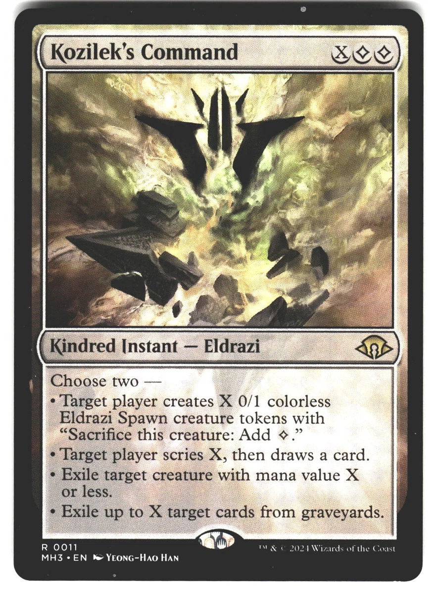 25+ Kozilek's Command 11 Modern Horizons 3 for sale | Updated Oct 2026
