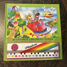 1990 Playtone Musicbook; Childrens Electronic Keyboard Book; 10 songs.