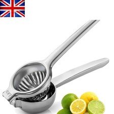 Heavy-Duty Stainless Steel Lemon Squeezer - Effortless Juice Extraction
