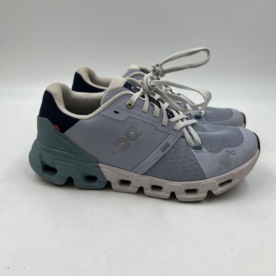On Cloud X Training Running Shoes Womens US 8.5 Gray Blue Athletic Sneakers