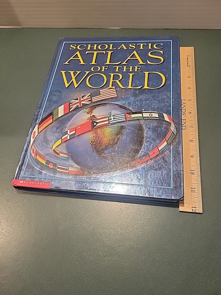 Scholastic Atlas of the World by Steele, Philip; Miles Kelly Ltd