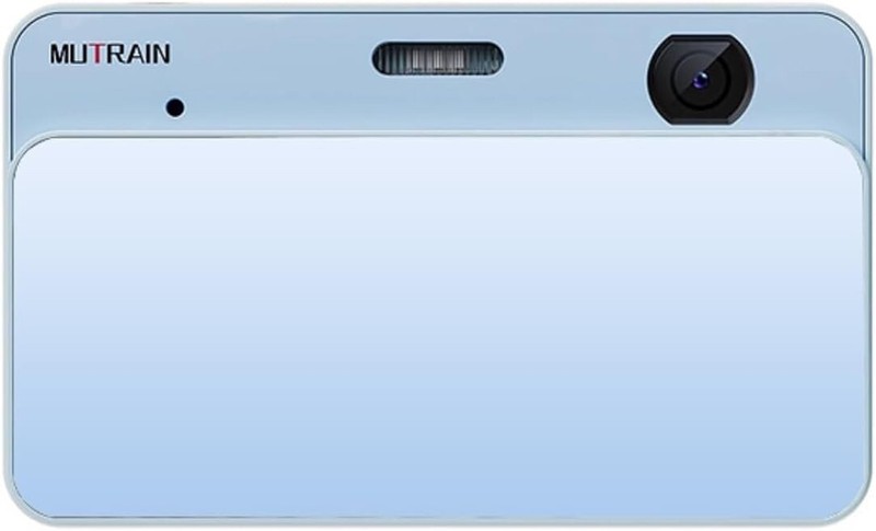 MUTRAIN Slide Open Digital Point and Shoot Camera with Mirror, Y2K 1080P 