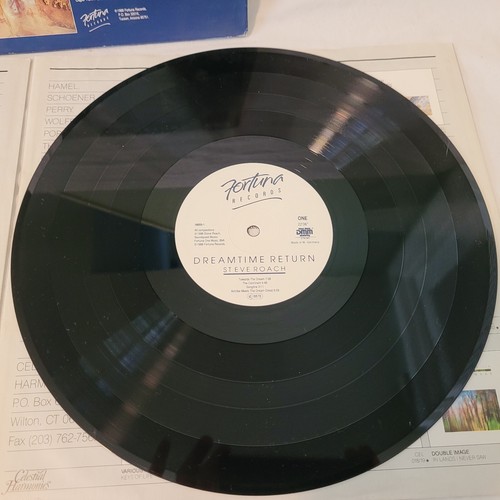 Steve Roach Vinyl 2 LP Dreamtime Return 1988 Electronic Ambient New Age Fortuna - Picture 4 of 9