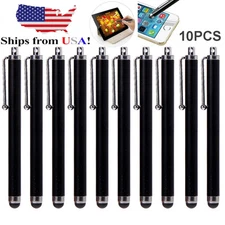 10x Universal Touch Screen Pen Metal Stylus For iPhone 5 6S 7 iPad Samsung Phone