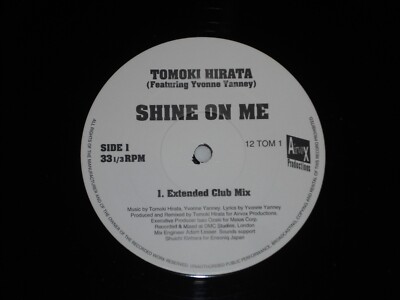 TOMOKI HIRATA-Shine On Me (1993) AIRVOX U.K. 12'' Single