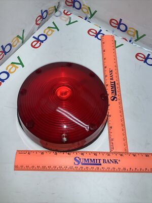 9300R  NEW GENUINE  BAADER BROWN  RED 7'' LIGHT ASSEMBLY