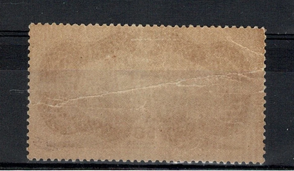 FRANCIA YVERT AIR POST 15 SCOTT C15 " MONOPLANO PARIS 50F ULTRAMARINO " MH F J122 Foto 2 de 2