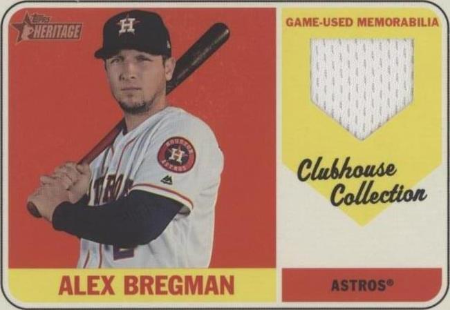 2018 Topps Heritage High Number - Alex Bregman #CCR-ABR - 1 of 1