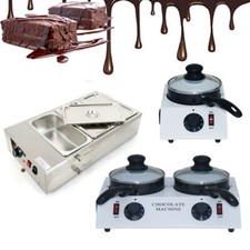 Electric Chocolate Melter Melting Machine Tempering Pot Warming Heater Melter UK