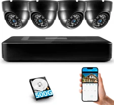 KERUI 5MP 2MP 8CHSecurity CCTV DVR Recorder Surveillance Camera System Kit NEW