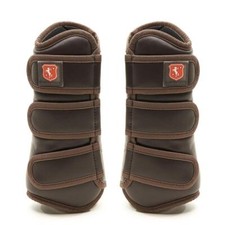 Horsecode Dressurgamaschen braun Warmblut Gamaschen dunkebraun WB