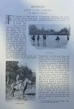 1893 Brookline Massachusetts Country Club Wald Street Elmhurst Almshouse