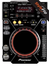 Pioneer CDJ-400 Skin | Color Black | Protective Decal | StyleFlip Skins