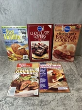 5 Cookbook Pillsbury Baking Better Homes Dessert Grilling Healthy Chocolate Book