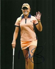 LPGA Natalie Gulbis Autographed Signed 8x10 Golf Photo COA A5