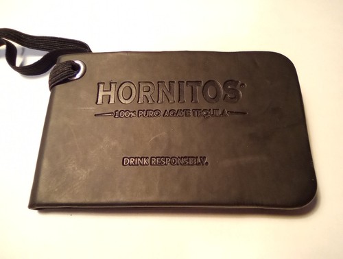 HORNITOS 100% PURO AGATE TEQUILA LUGGAGE TAG GREAT FOR ANY COLLECTION!