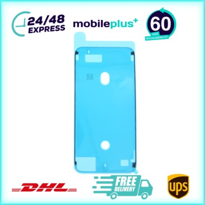 Kleberahmen für iPhone 8 Plus LCD Klebefolie Weiß Glue Dichtung