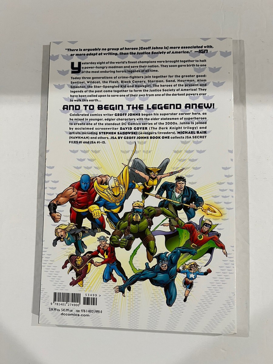 JSA By Geoff John's Book One - Graphic Novel TPB - DC | eBay