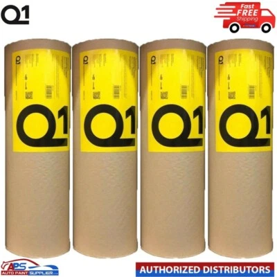 Q1 MASKING PAPER ROLL 18" - 450MM x 160Mtr BODY SHOP PAINT CAR MASKING