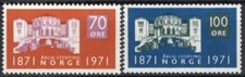 1245 Norway 1971, NK 668-69, SC #570-71, SG 663-64, Centenary of Parliament.