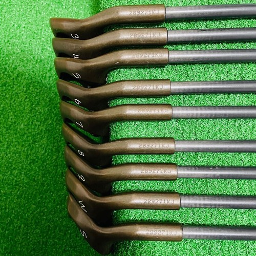 Ping ZING Beryllium Copper Iron Set 9pcs 3-9,W,Sw ALDILA 101 - Picture 6 of 9