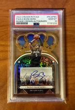 2022-23 Panini Crown Royale PAULO BANCHERO Rookie RC Crown Auto /99 PSA 10 MAGIC