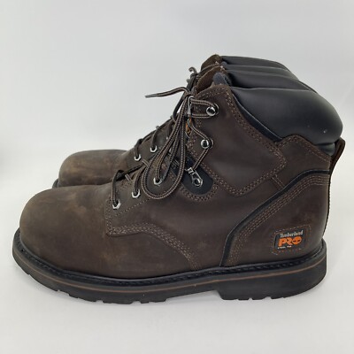 Timberland PRO Pit Boss 6” Steel Toe Work Boots Brown Men’s Size 13 M READ  MORE