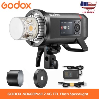 Godox AD600 Pro AD600Pro II 600W TTL Outdoor Flash Strobe Light Upgrated Version