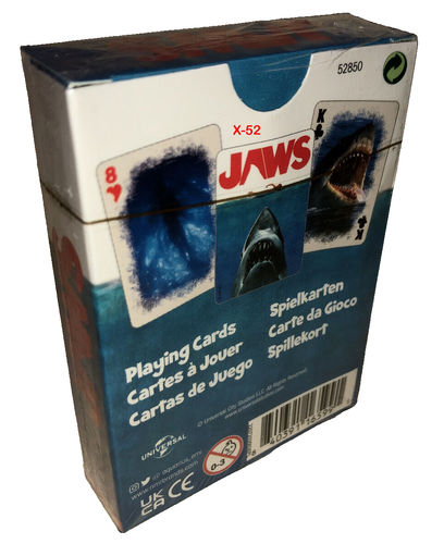 Jaws steven spielberg movie playing cards card set Aquarius amity island - Picture 4 of 4
