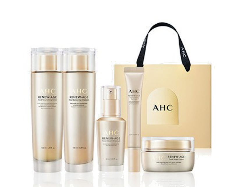 AHC Renew-age Total Reset 4-Types set Eye Cream 20ml Gift Anti