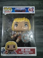 Funko Pop! Figura coleccionable He-Man Masters of the Universe grande 10” 25 cm nueva con etiquetas