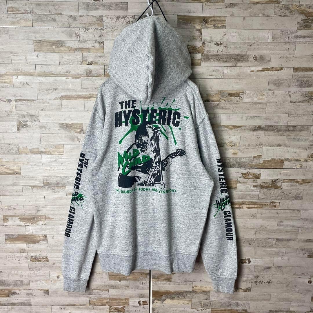 新作【HYSTERIC GLAMOUR】4GIRLS pattern hoodie / black Hysteric glamour-hoodie - Depop