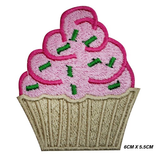 Aplique de insignia bordado para ropa para plancha/coser para pastelería para magdalenas - Imagen 6 de 7