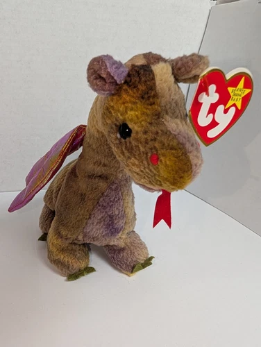 TY Beanie Babies Scorch The Dragon Vintage Plush